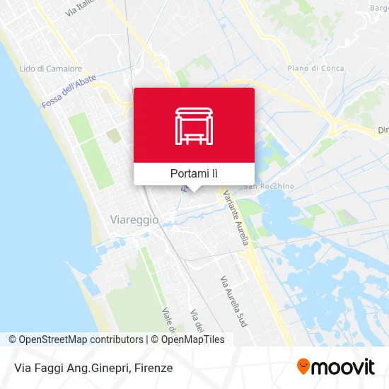 Mappa Via Faggi Ang.Ginepri