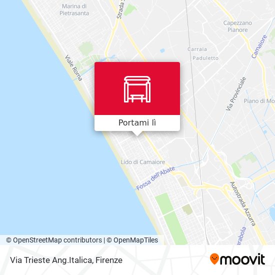 Mappa Via Trieste Ang.Italica