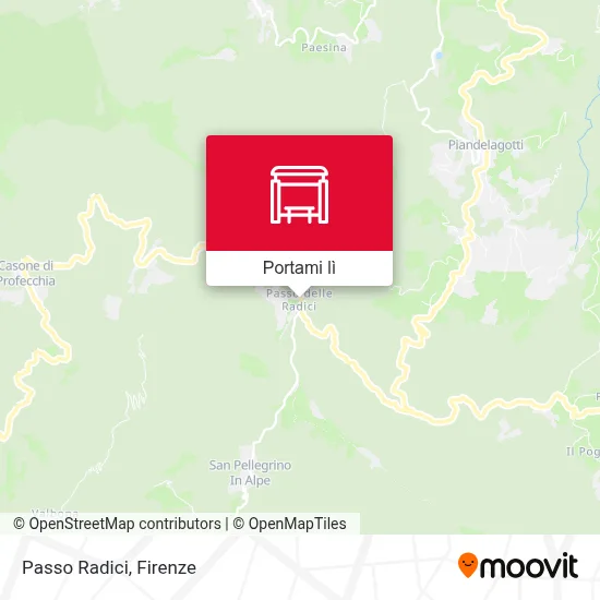 Mappa Passo Radici