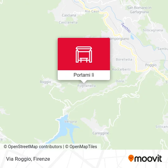 Mappa Via Roggio