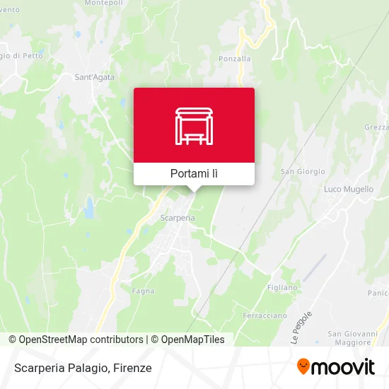 Mappa Scarperia Palagio