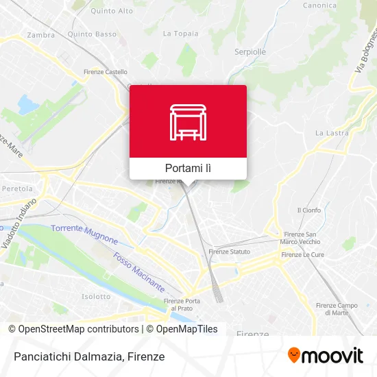 Mappa Panciatichi Dalmazia