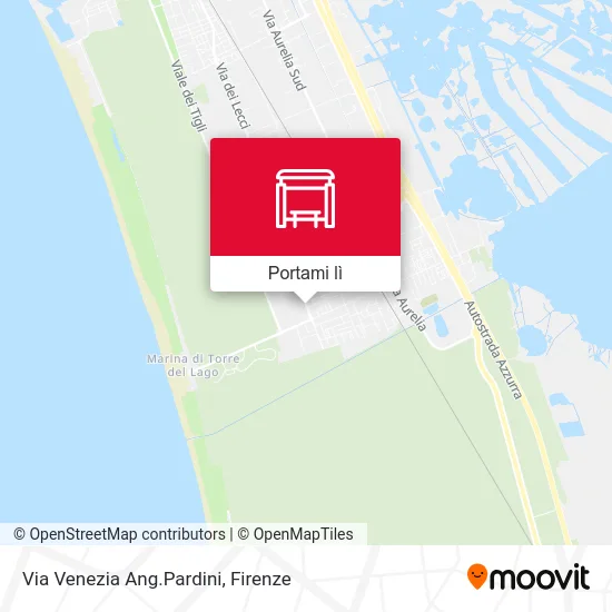 Mappa Via Venezia Ang.Pardini