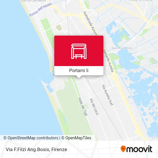 Mappa Via F.Filzi Ang.Bosis