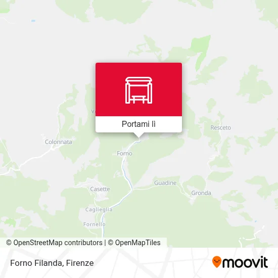 Mappa Forno Filanda