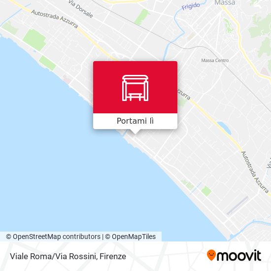 Mappa Viale Roma/Via  Rossini