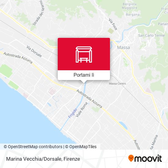 Mappa Marina Vecchia/Dorsale