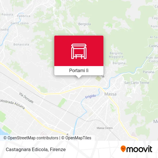 Mappa Castagnara Edicola