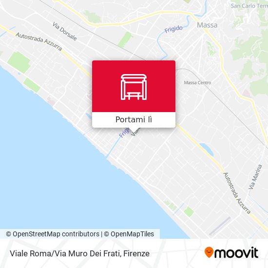 Mappa Viale Roma/Via Muro Dei Frati