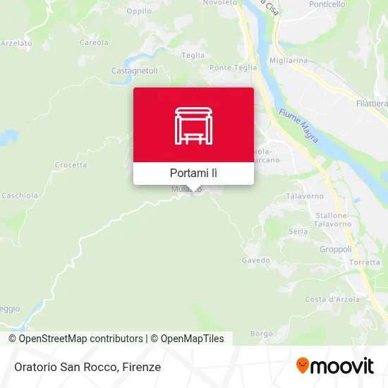 Mappa Oratorio San Rocco