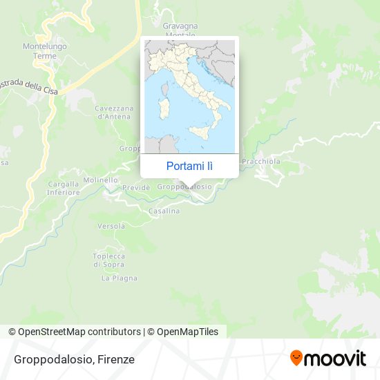 Mappa Groppodalosio