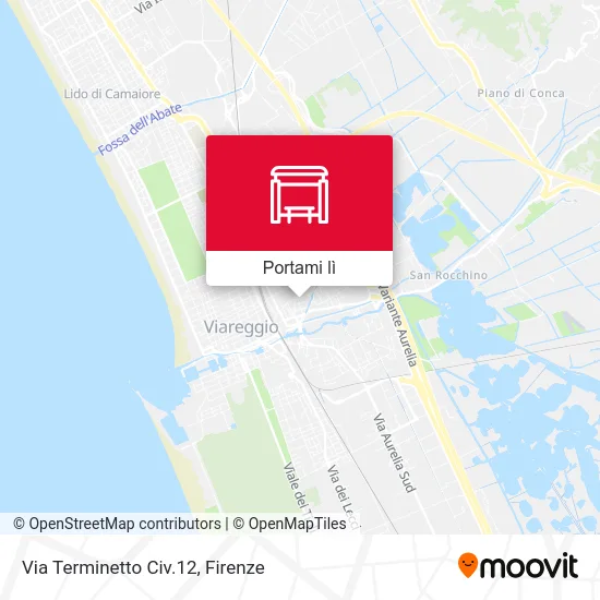 Mappa Via Terminetto Civ.12