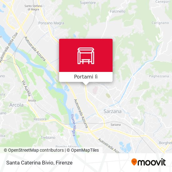 Mappa Santa Caterina Bivio