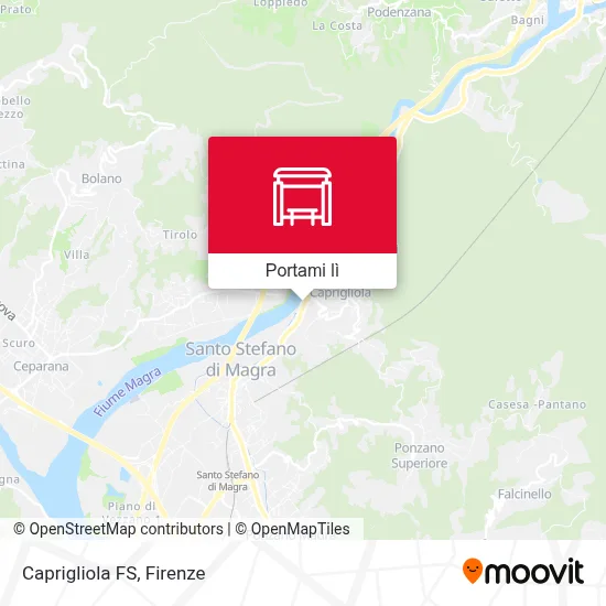 Mappa Caprigliola FS