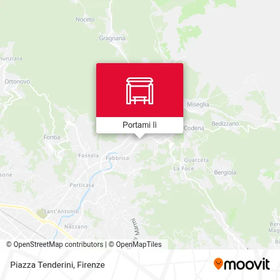 Mappa Piazza Tenderini