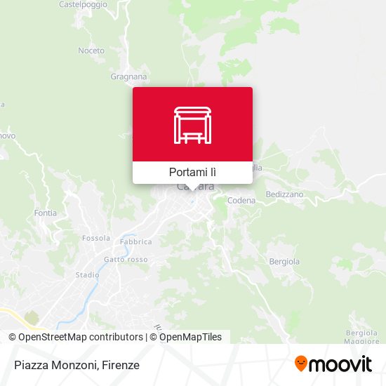 Mappa Piazza Monzoni