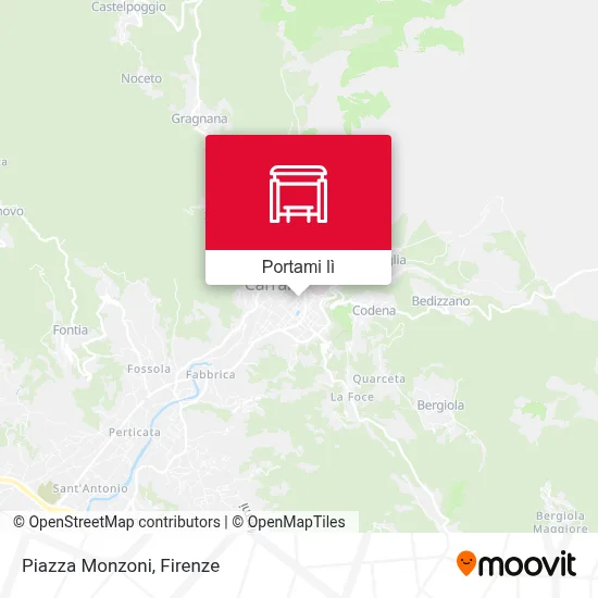 Mappa Piazza Monzoni