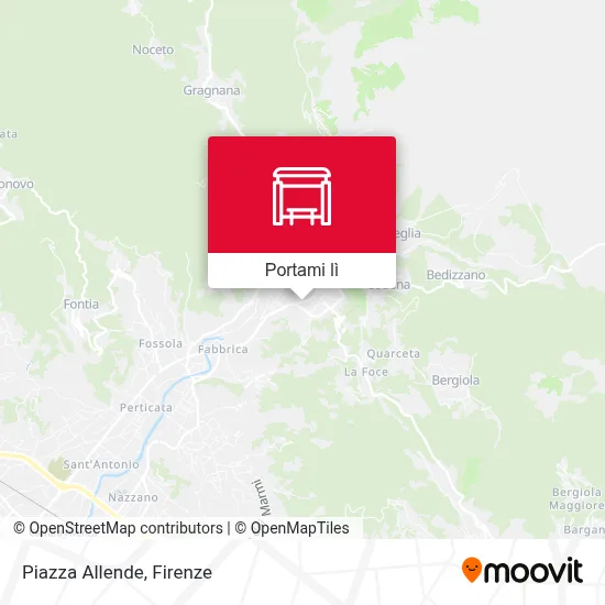 Mappa Piazza Allende
