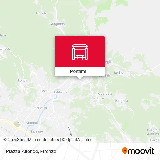 Mappa Piazza Allende