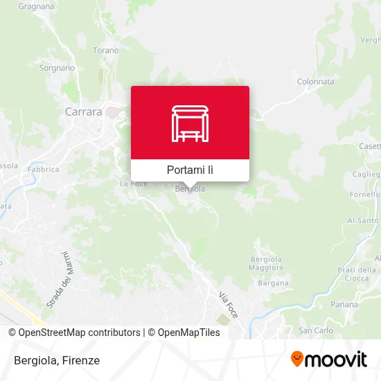 Mappa Bergiola