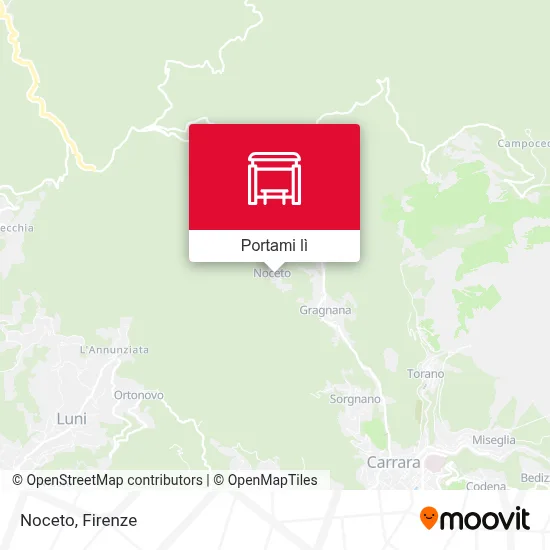 Mappa Noceto