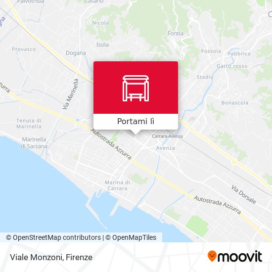 Mappa Viale Monzoni