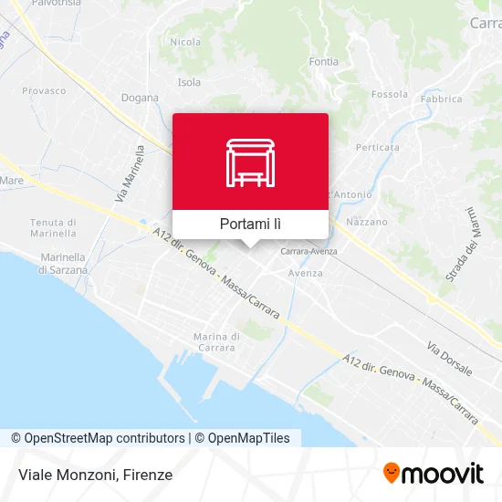 Mappa Viale Monzoni