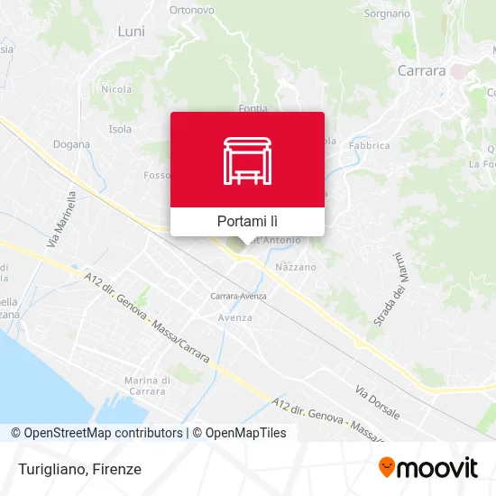 Mappa Turigliano
