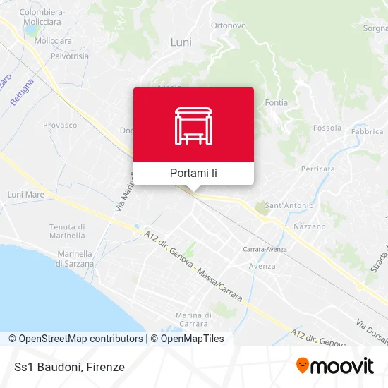 Mappa Ss1 Baudoni