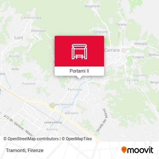 Mappa Tramonti