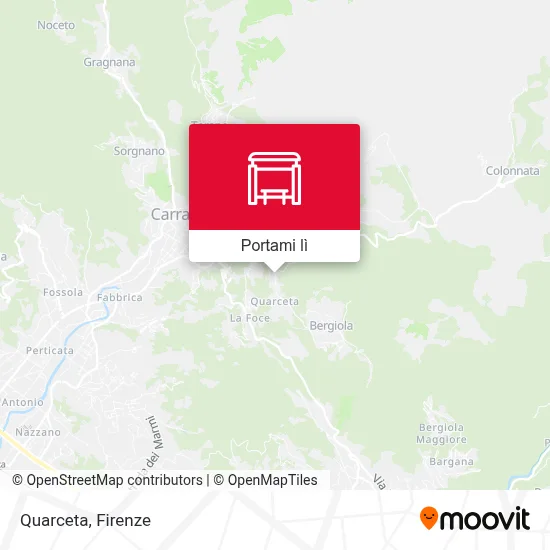 Mappa Quarceta