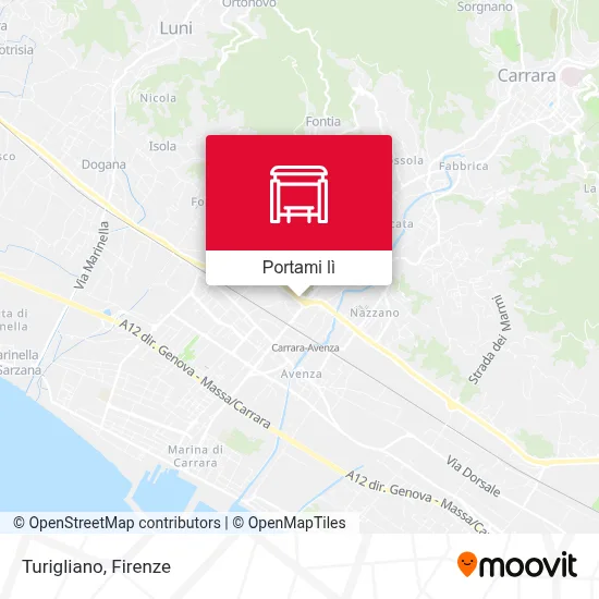 Mappa Turigliano