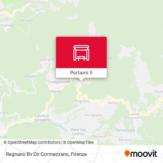 Mappa Regnano Bv Dir.Cormezzano