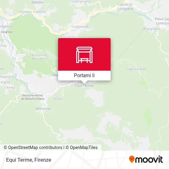 Mappa Equi Terme