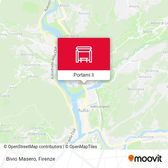 Mappa Bivio Masero