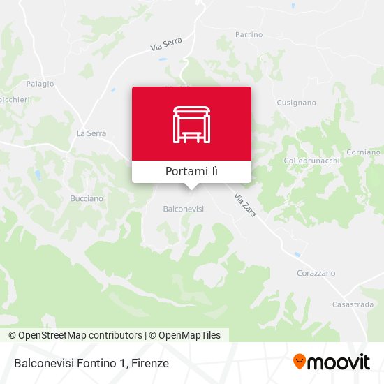 Mappa Balconevisi Fontino 1