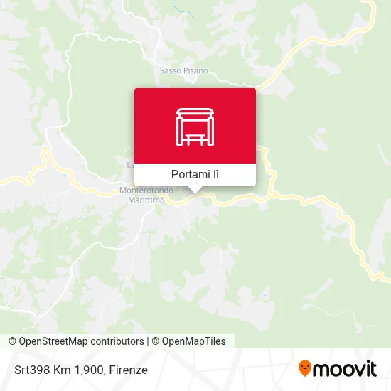 Mappa Srt398 Km 1,900