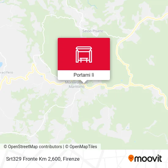 Mappa Srt329 Fronte Km 2,600