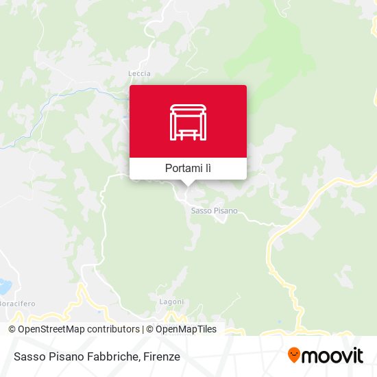 Mappa Sasso Pisano Fabbriche