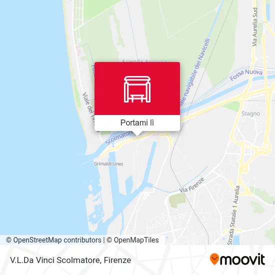 Mappa V.L.Da Vinci Scolmatore