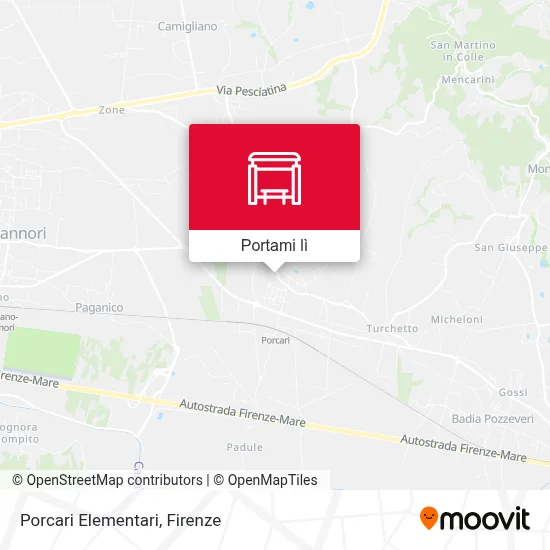 Mappa Porcari Elementari