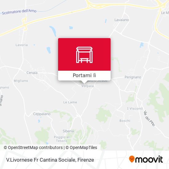 Mappa V.Livornese Fr Cantina Sociale