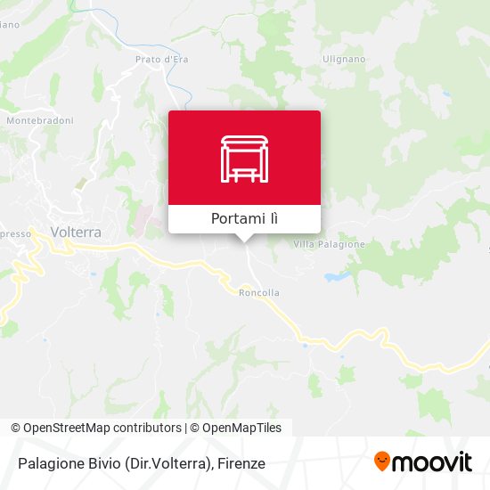 Mappa Palagione Bivio (Dir.Volterra)