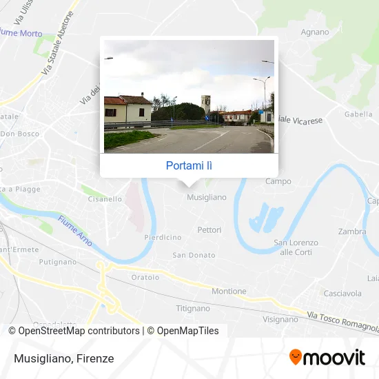 Mappa Musigliano