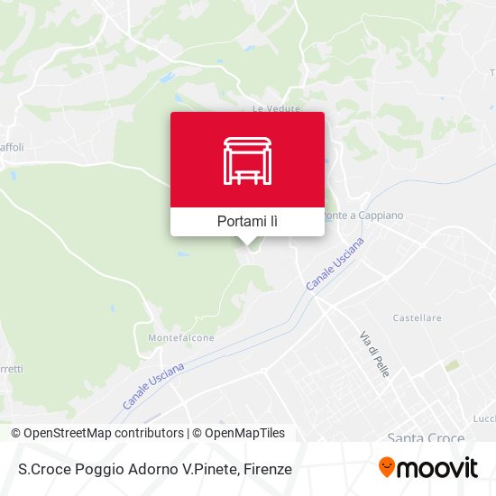Mappa S.Croce Poggio Adorno V.Pinete