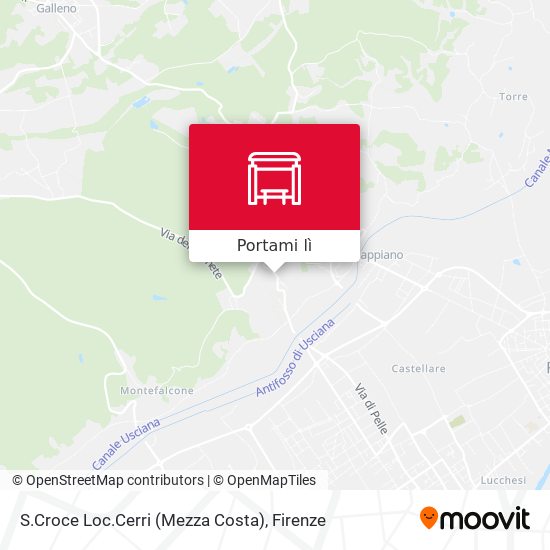 Mappa S.Croce Loc.Cerri (Mezza Costa)