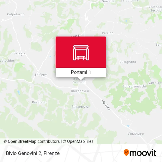 Mappa Bivio Genovini 2