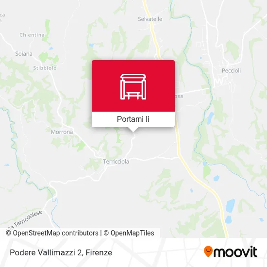 Mappa Podere Vallimazzi 2