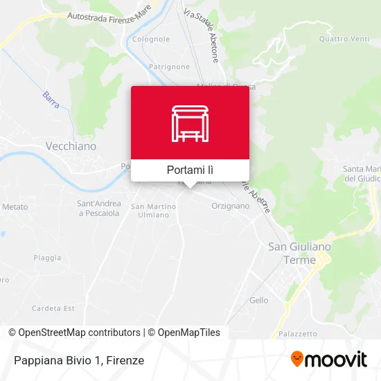 Mappa Pappiana Bivio 1