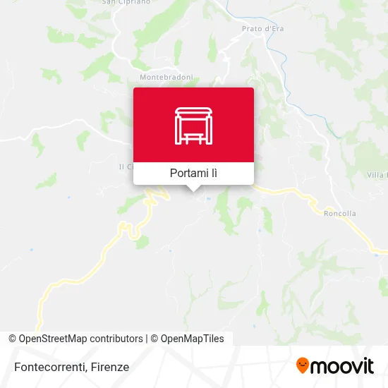 Mappa Fontecorrenti